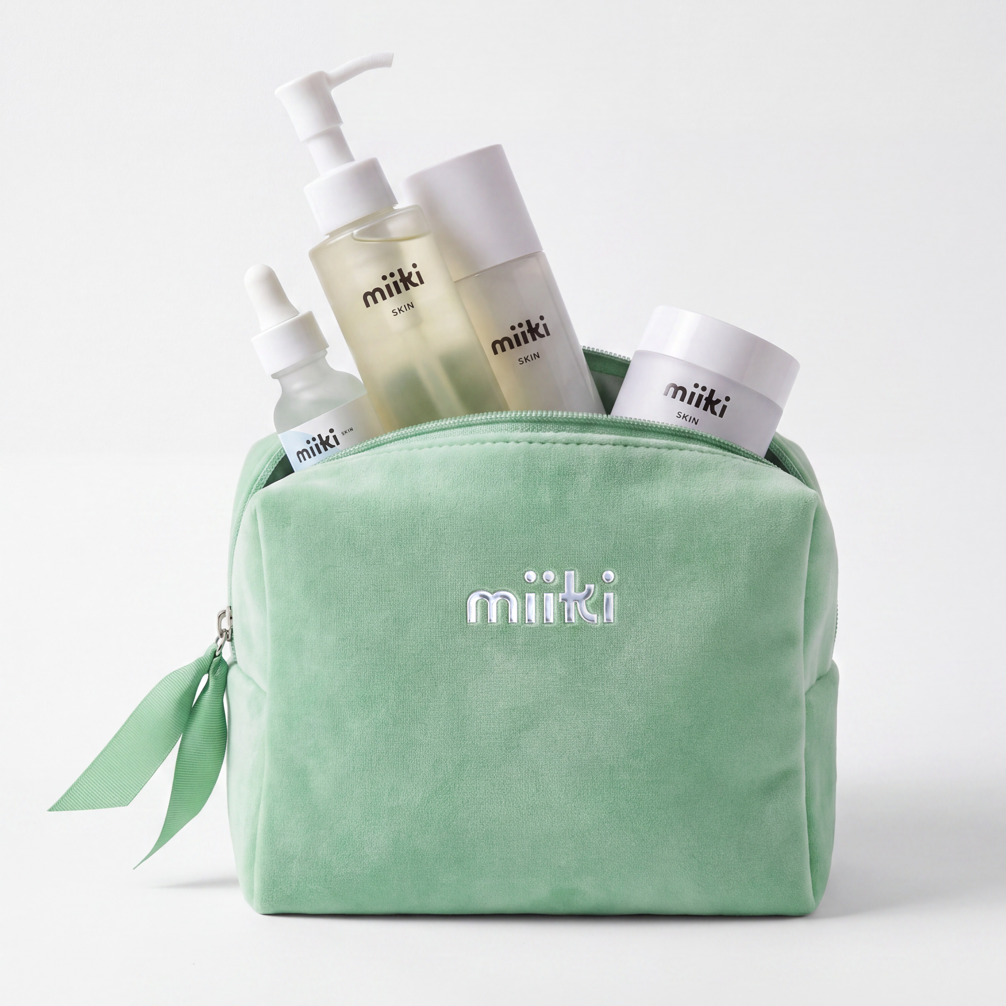 CosBag velours vert